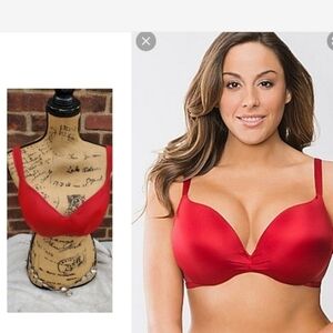 Cacique Red underwire Plus‎ Size bra 38DDD